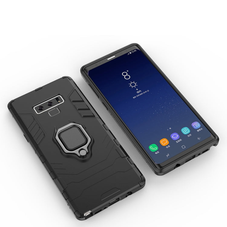 PC + TPU Shockproof Protective Case with Magnetic Ring Holder For Galaxy Note9, For Galaxy Note9