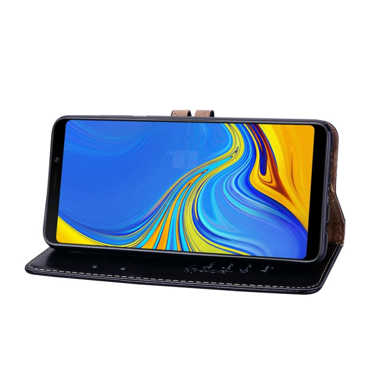 Business Style Oil Wax Texture Horizontal Flip Leather Case for Samsung Galaxy A9 (2018) / A9s, with Holder &amp; Card Slots &amp; Wallet c, For Galaxy A9 (2018) / A9s