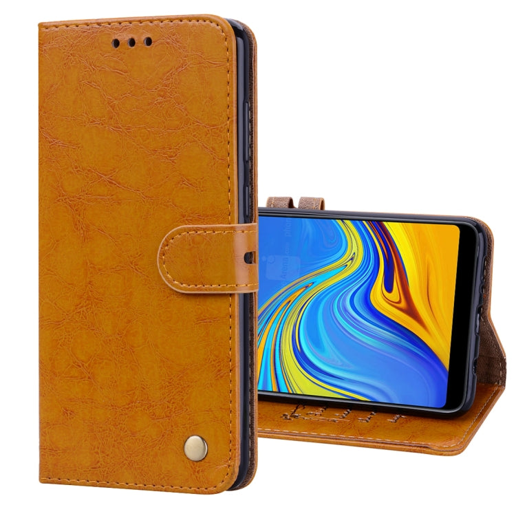 Business Style Oil Wax Texture Horizontal Flip Leather Case for Samsung Galaxy A9 (2018) / A9s, with Holder &amp; Card Slots &amp; Wallet c, For Galaxy A9 (2018) / A9s