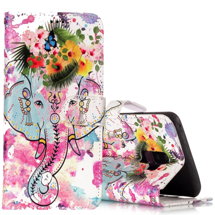 For Galaxy S9+ Gloss Oil Embossed Wolf Pattern Horizontal Flip Leather Case with Holder &amp; Card Slots &amp; Wallet, For Galaxy S9+