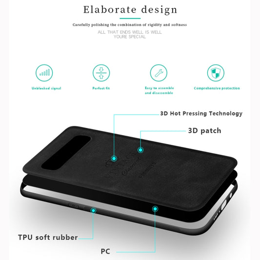 PINWUYO Shockproof Waterproof Full Coverage PC + TPU + Skin Protective Case for Galaxy S10, For Galaxy S10