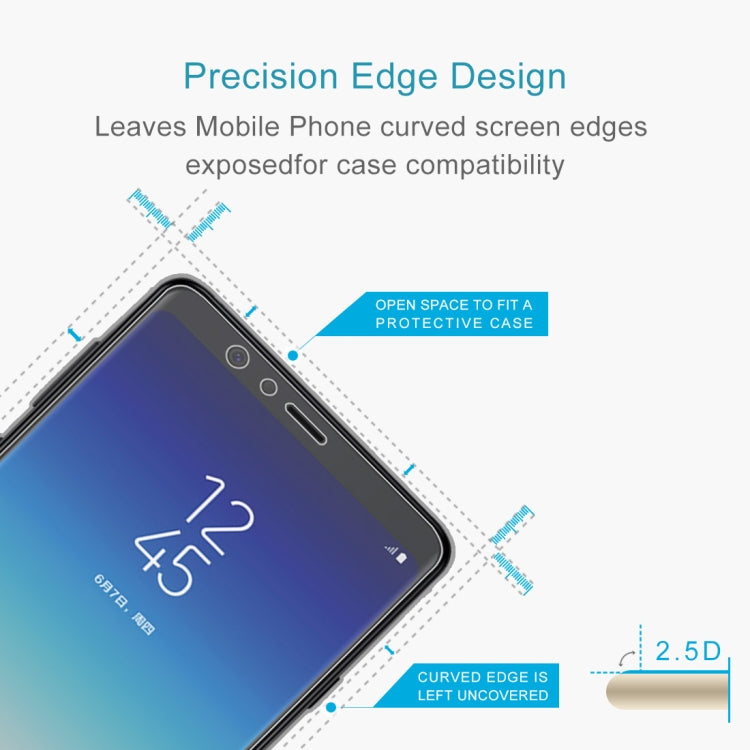 0.26mm 9H 2.5D Tempered Glass Film for Galaxy A9 Star, For Galaxy A9 Star