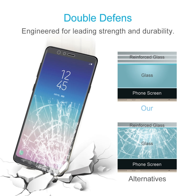 0.26mm 9H 2.5D Tempered Glass Film for Galaxy A9 Star, For Galaxy A9 Star