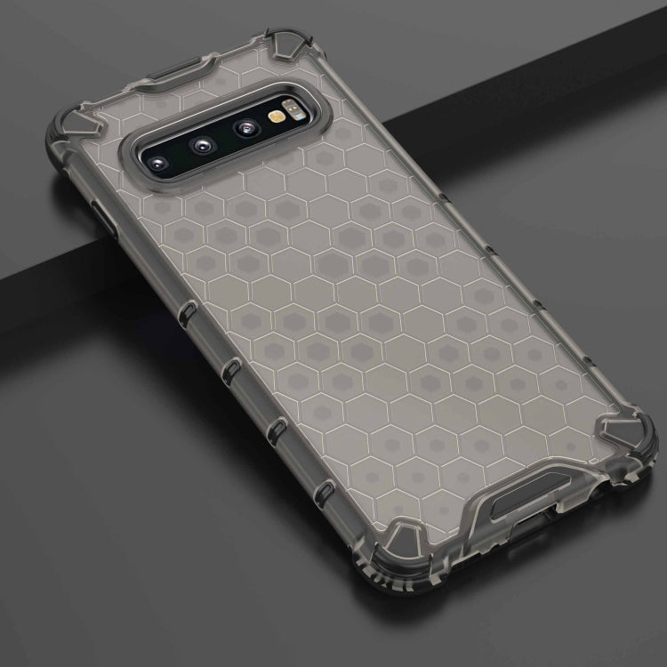 Honeycomb Shockproof PC + TPU Case for Galaxy S10, For Galaxy S10