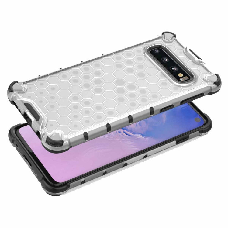 Honeycomb Shockproof PC + TPU Case for Galaxy S10, For Galaxy S10