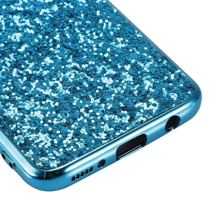 Glittery Powder Shockproof TPU Case for Galaxy A40, For Galaxy A40