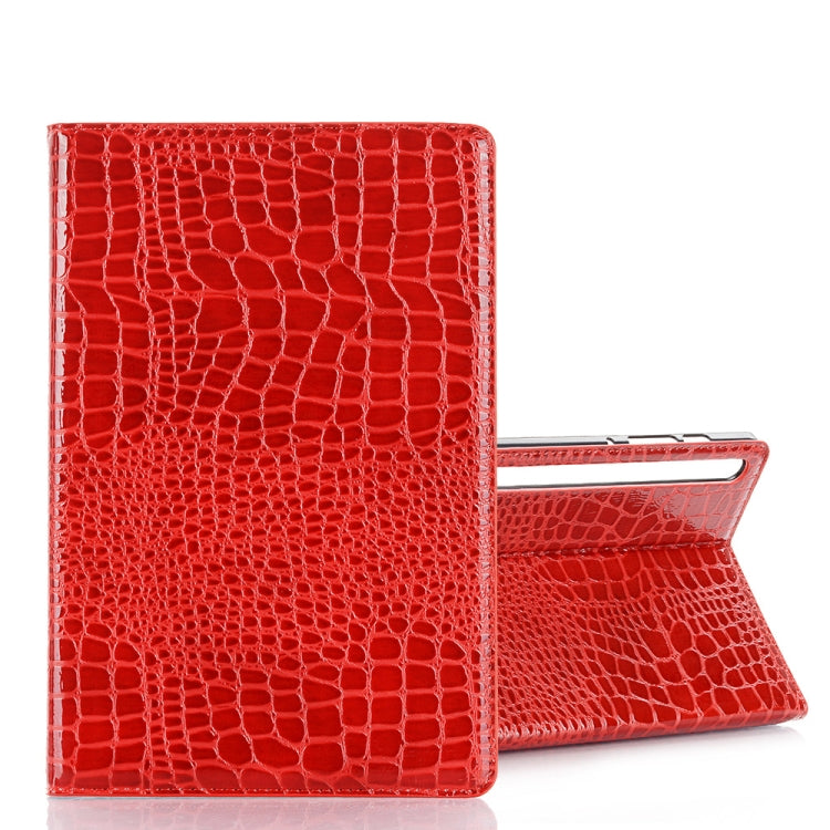 For Galaxy Tab S6 T860 / T865 Crocodile Texture Horizontal Flip Leather Case with Holder &amp; Card Slots &amp; Wallet, For Galaxy Tab S6 T860 / T865