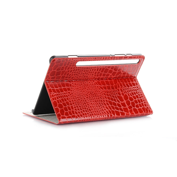 For Galaxy Tab S6 T860 / T865 Crocodile Texture Horizontal Flip Leather Case with Holder &amp; Card Slots &amp; Wallet, For Galaxy Tab S6 T860 / T865