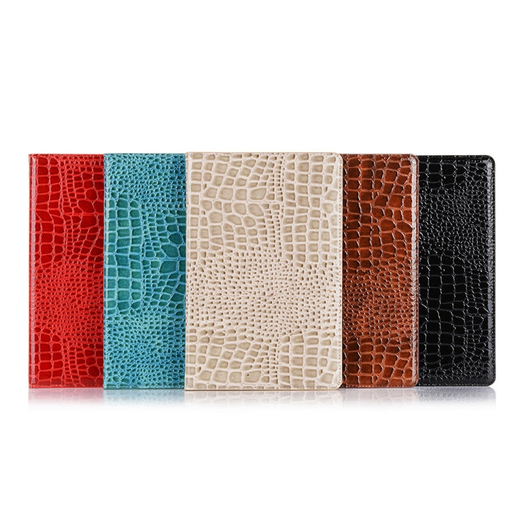 For Galaxy Tab S6 T860 / T865 Crocodile Texture Horizontal Flip Leather Case with Holder &amp; Card Slots &amp; Wallet, For Galaxy Tab S6 T860 / T865