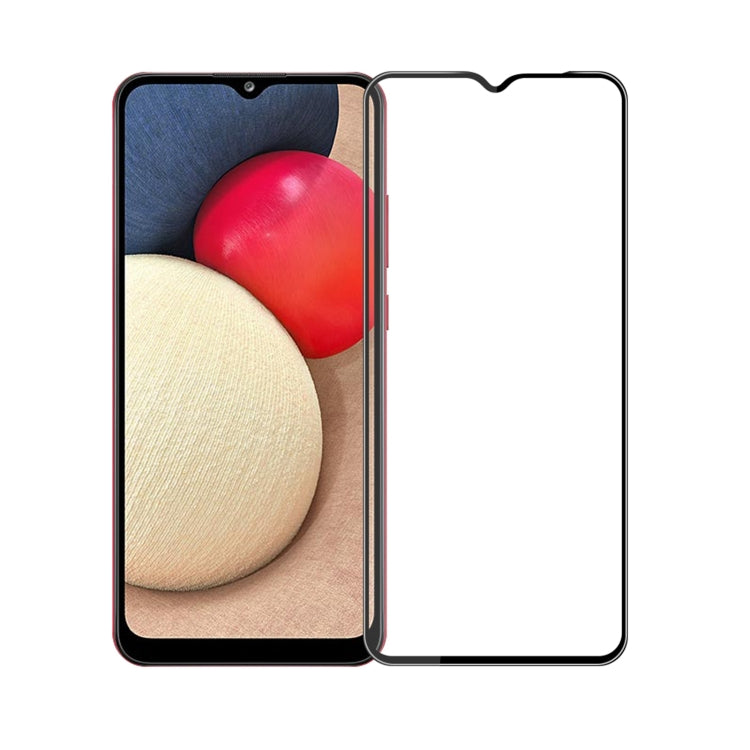 For Samsung Galaxy A03s 166mm MOFI 9H 3D Explosion-proof Curved Screen Tempered Glass Film