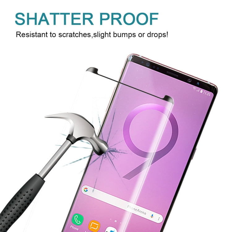 Case Friendly Edge Glue Tempered Glass Film for Galaxy Note 9, For Galaxy Note 9（1 PC）