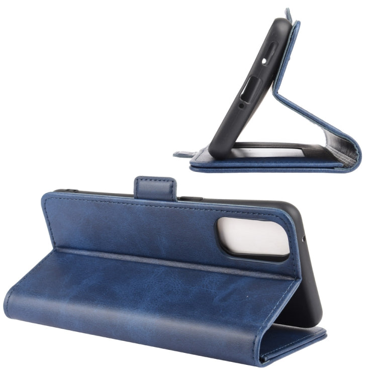 For OPPO Reno 4 5G Dual-side Magnetic Buckle Horizontal Flip Leather Case with Holder & Card Slots & Wallet, For OPPO Reno 4 5G