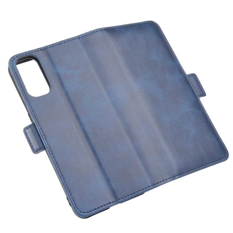 For OPPO Reno 4 5G Dual-side Magnetic Buckle Horizontal Flip Leather Case with Holder & Card Slots & Wallet, For OPPO Reno 4 5G