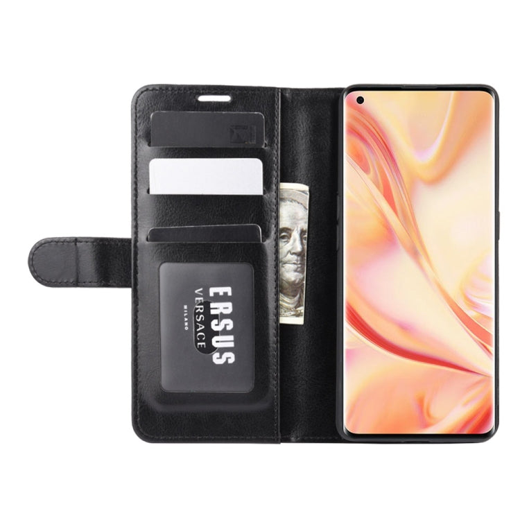 For OPPO Find X2 Pro  R64 Texture Single Horizontal Flip Protective Case with Holder & Card Slots & Wallet& Photo Frame, For OPPO Find X2 Pro