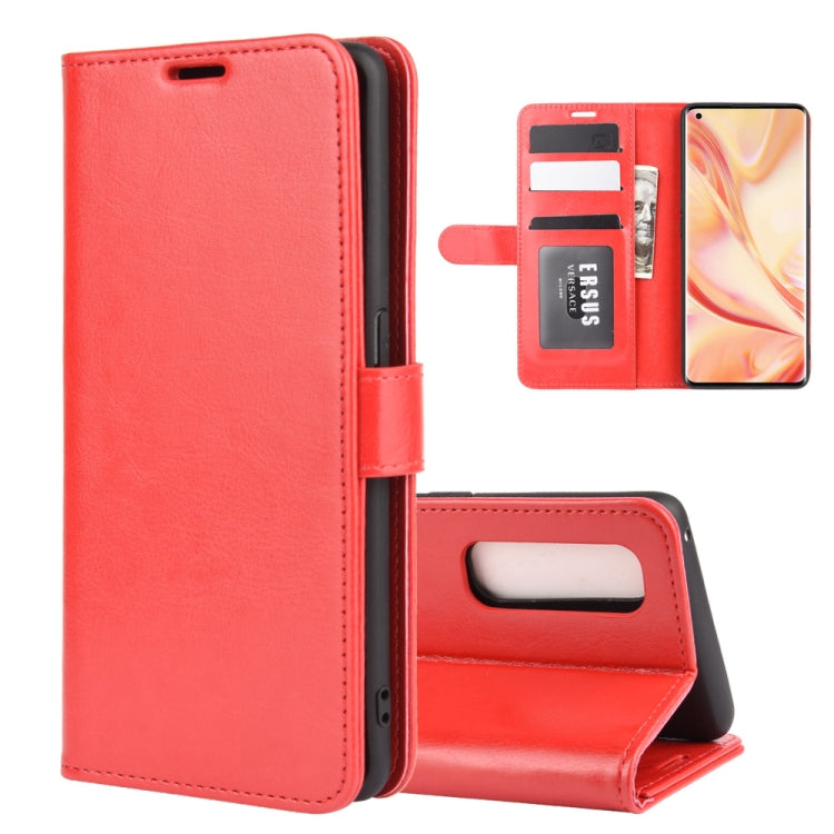 For OPPO Find X2 Pro  R64 Texture Single Horizontal Flip Protective Case with Holder & Card Slots & Wallet& Photo Frame, For OPPO Find X2 Pro