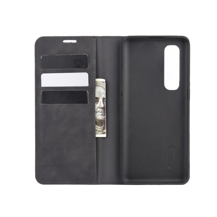 For OPPO Find X2 Pro Retro-skin Business Magnetic Suction Leather Case with Holder &amp; Card Slots &amp; Wallet, For OPPO Find X2 Pro