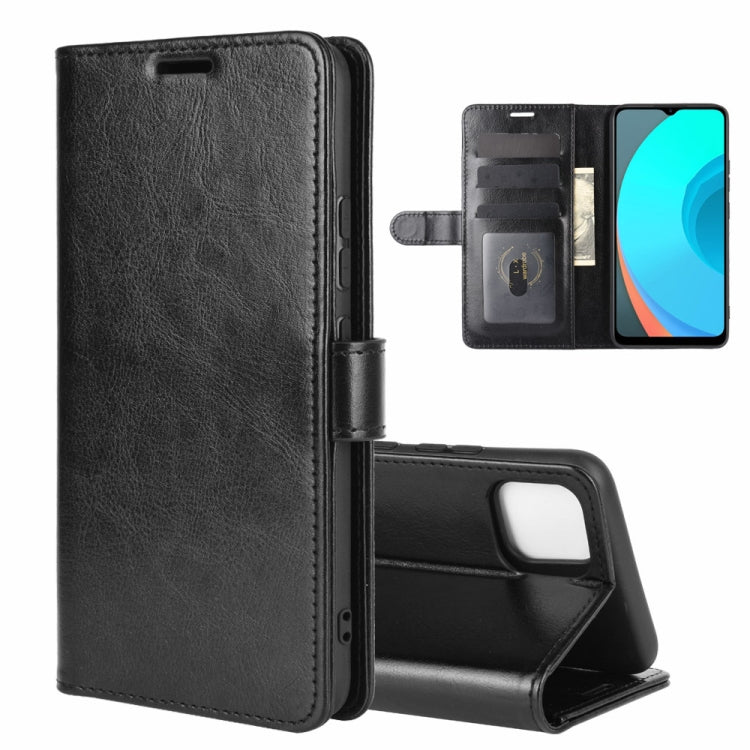 For OPPO Realme C11 R64 Texture Single Horizontal Flip Protective Case with Holder & Card Slots & Wallet& Photo Frame, For OPPO Realme C11