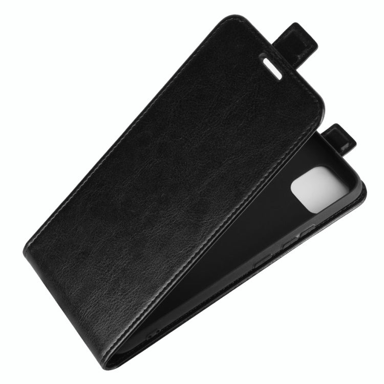 For Realme C11 R64 Texture Single Vertical Flip Leather Protective Case with Card Slots & Photo Frame, For OPPO Realme C11