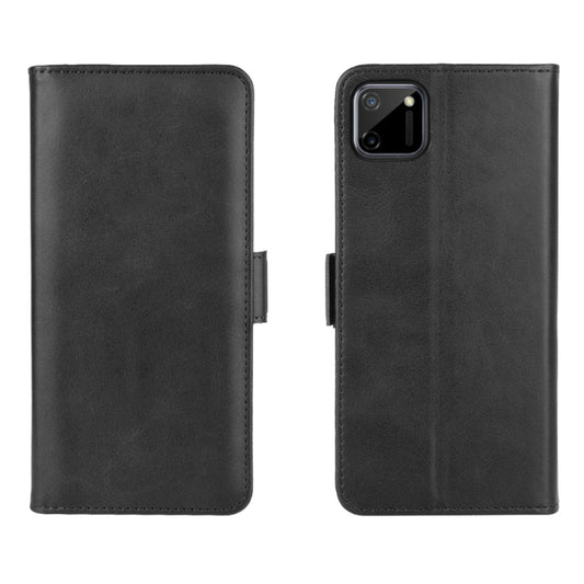 For OPPO Realme C11 Dual-side Magnetic Buckle Horizontal Flip Leather Case with Holder & Card Slots & Wallet, For OPPO Realme C11