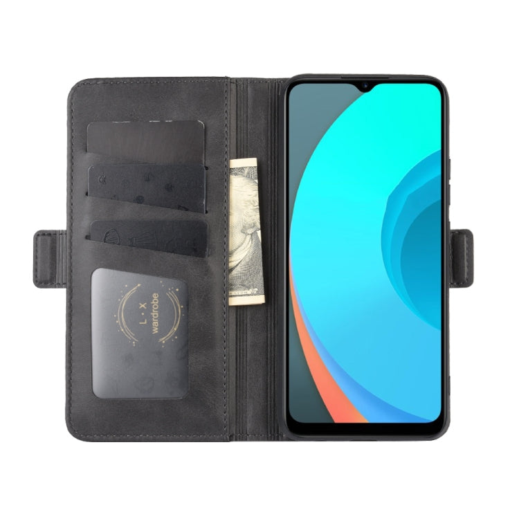 For OPPO Realme C11 Dual-side Magnetic Buckle Horizontal Flip Leather Case with Holder & Card Slots & Wallet, For OPPO Realme C11