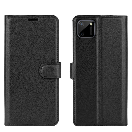 For OPPO Realme C11 Litchi Texture Horizontal Flip Protective Case with Holder & Card Slots & Wallet, For OPPO Realme C11