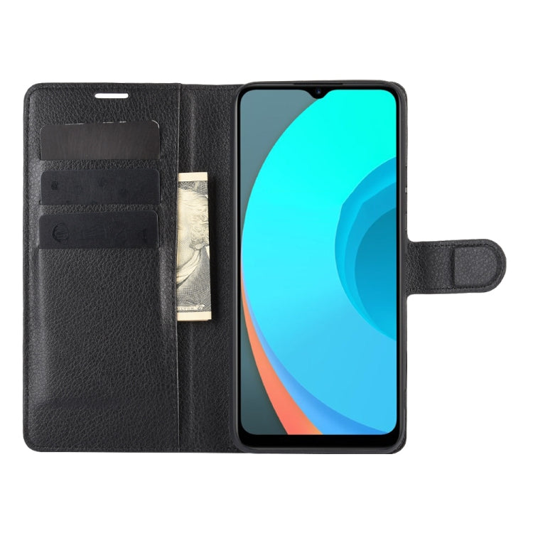 For OPPO Realme C11 Litchi Texture Horizontal Flip Protective Case with Holder & Card Slots & Wallet, For OPPO Realme C11