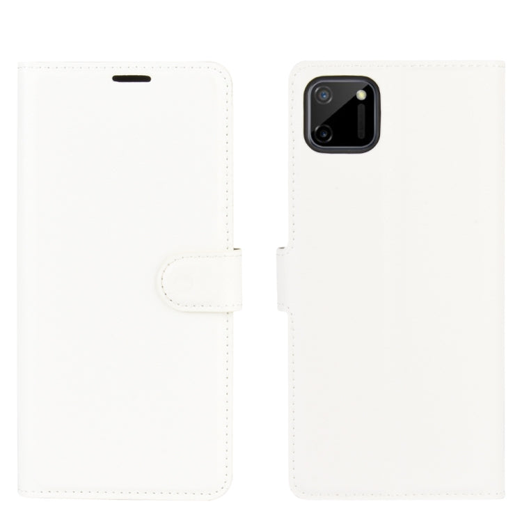 For OPPO Realme C11 Litchi Texture Horizontal Flip Protective Case with Holder & Card Slots & Wallet, For OPPO Realme C11