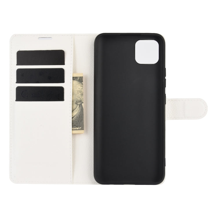 For OPPO Realme C11 Litchi Texture Horizontal Flip Protective Case with Holder & Card Slots & Wallet, For OPPO Realme C11