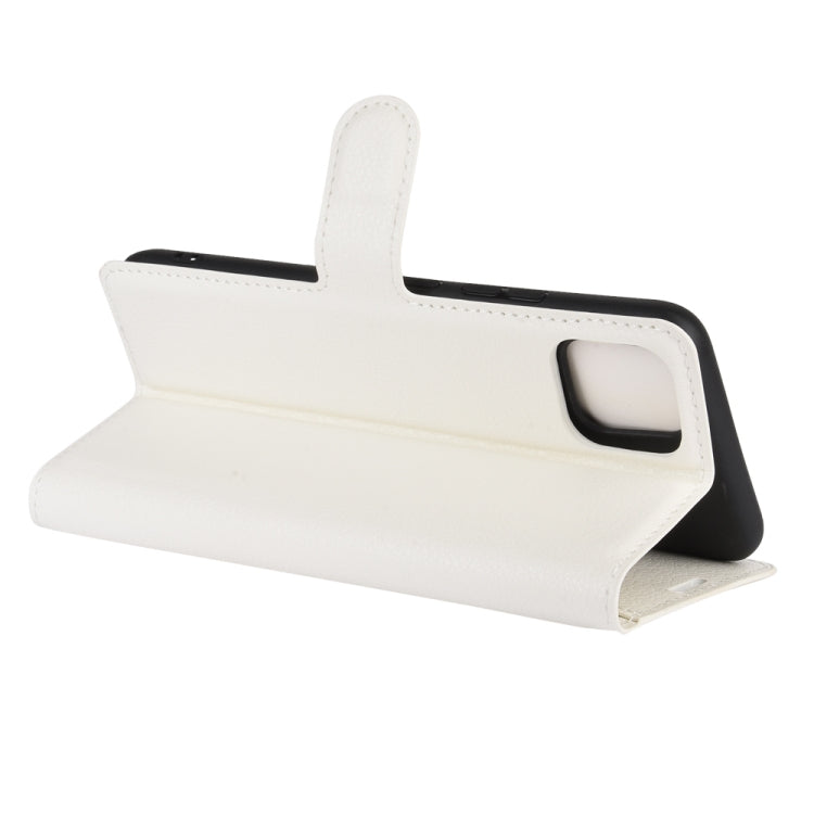 For OPPO Realme C11 Litchi Texture Horizontal Flip Protective Case with Holder & Card Slots & Wallet, For OPPO Realme C11