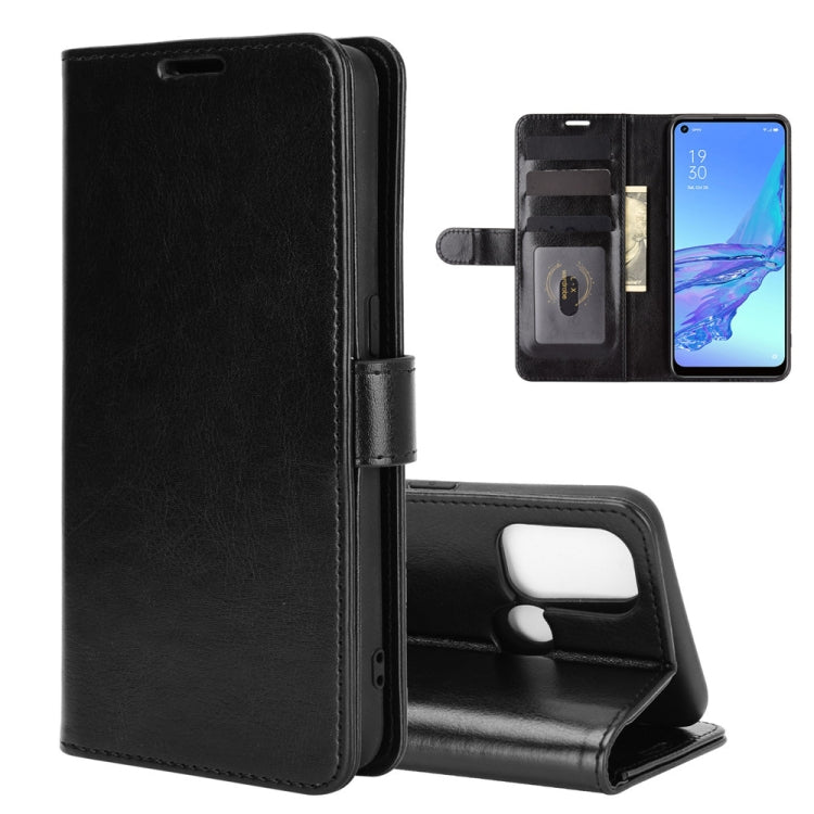 For OPPO A53 2020/OPPO A32 2020 R64 Texture Single Horizontal Flip Protective Case with Holder & Card Slots & Wallet& Photo Frame, For OPPO A53 2020