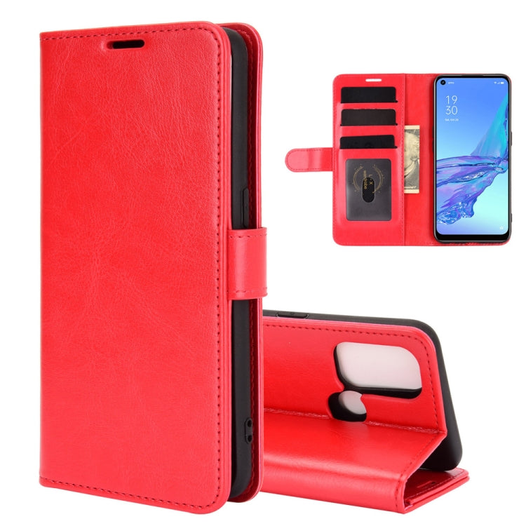 For OPPO A53 2020/OPPO A32 2020 R64 Texture Single Horizontal Flip Protective Case with Holder & Card Slots & Wallet& Photo Frame, For OPPO A53 2020