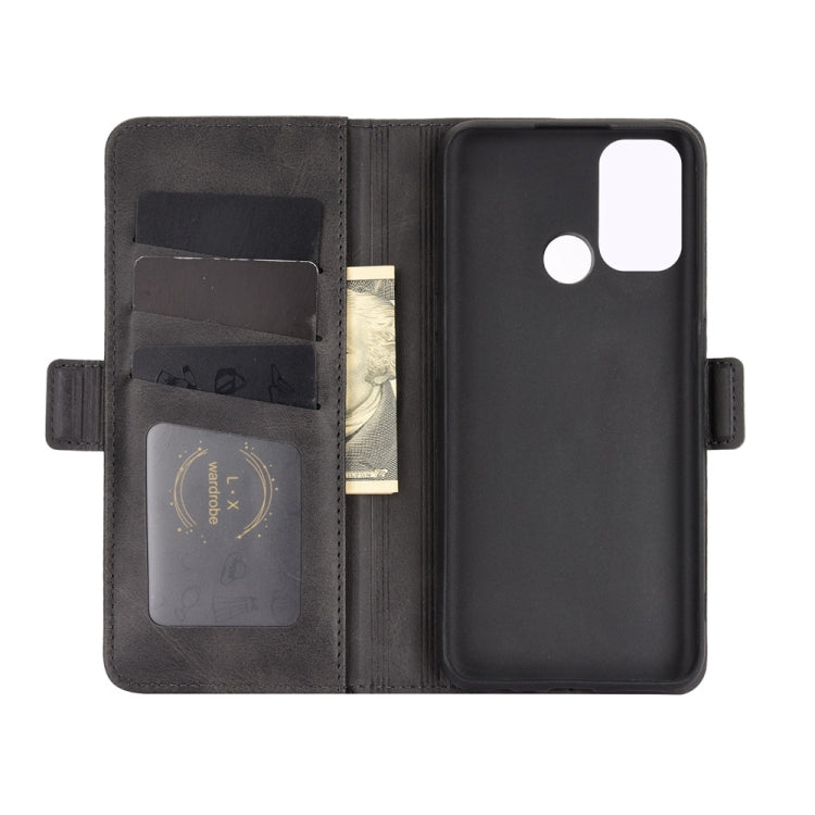 For OPPO A53 2020/OPPO A32 2020 Dual-side Magnetic Buckle Horizontal Flip Leather Case with Holder &amp; Card Slots &amp; Wallet, For OPPO A53 2020