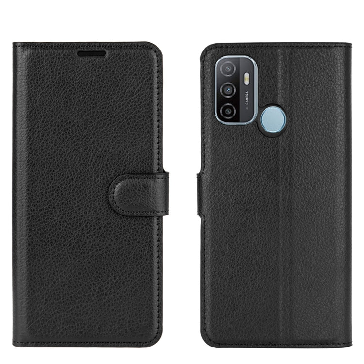 For OPPO A53 2020/OPPO A32 2020 Litchi Texture Horizontal Flip Protective Case with Holder &amp; Card Slots &amp; Wallet, For OPPO A53 2020