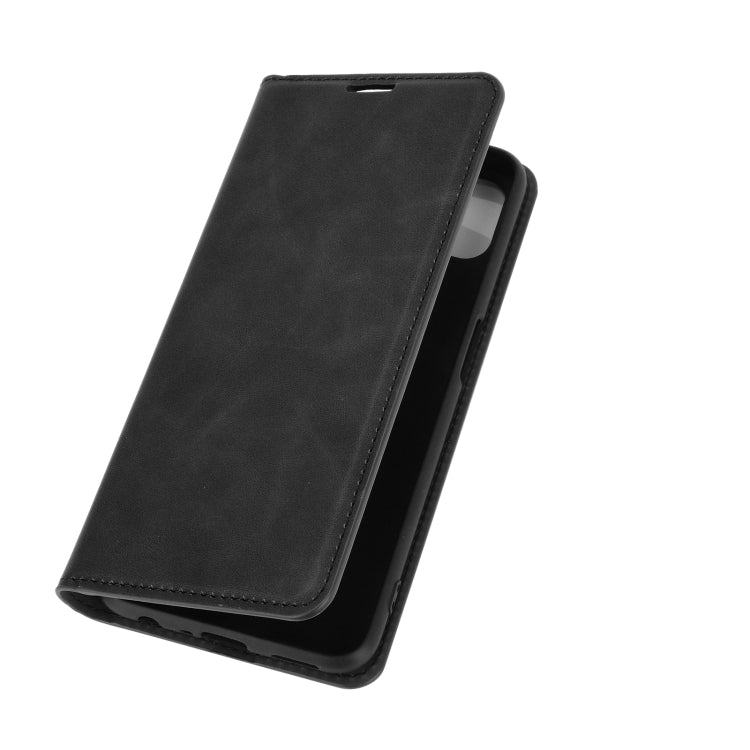 For OPPO A72 / A73 5G Retro-skin Business Magnetic Suction Leather Case with Holder &amp; Card Slots &amp; Wallet, For OPPO A72 / A73 5G