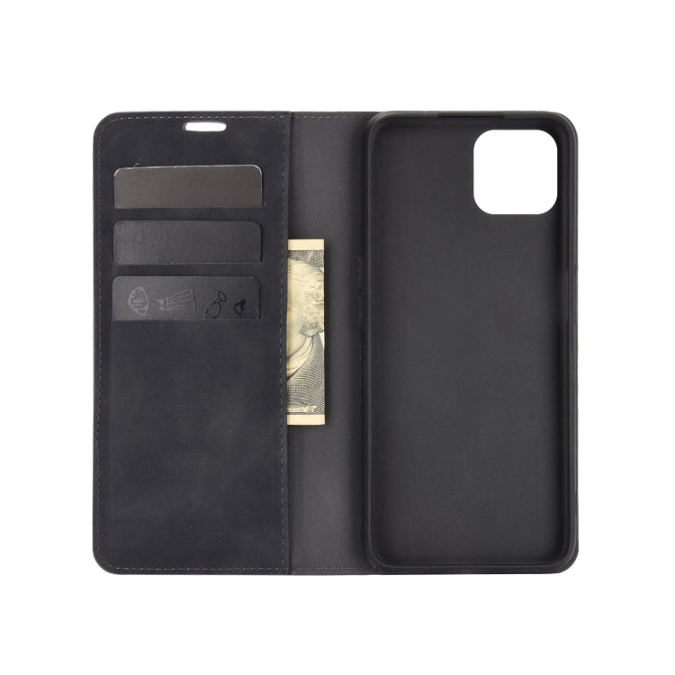 For OPPO A72 / A73 5G Retro-skin Business Magnetic Suction Leather Case with Holder & Card Slots & Wallet, For OPPO A72 / A73 5G