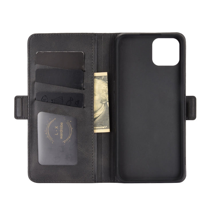 For OPPO A72 / A73 5G Dual-side Magnetic Buckle Horizontal Flip Leather Case with Holder & Card Slots & Wallet, For OPPO A72 / A73 5G