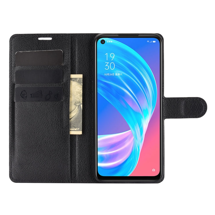 For OPPO A72 / A73 5G Litchi Texture Horizontal Flip Protective Case with Holder & Card Slots & Wallet, For OPPO A72 / A73 5G