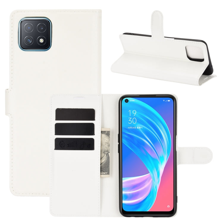 For OPPO A72 / A73 5G Litchi Texture Horizontal Flip Protective Case with Holder & Card Slots & Wallet, For OPPO A72 / A73 5G