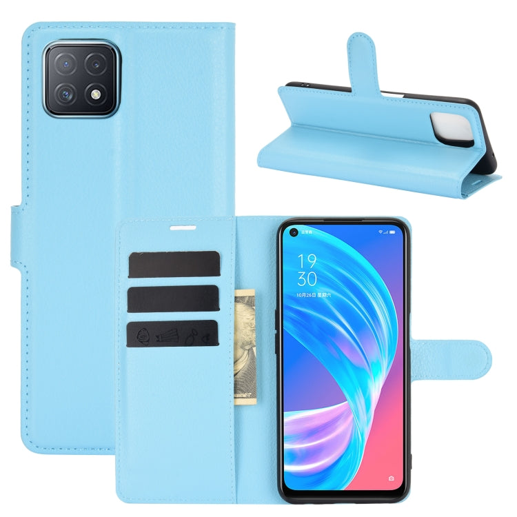 For OPPO A72 / A73 5G Litchi Texture Horizontal Flip Protective Case with Holder & Card Slots & Wallet, For OPPO A72 / A73 5G