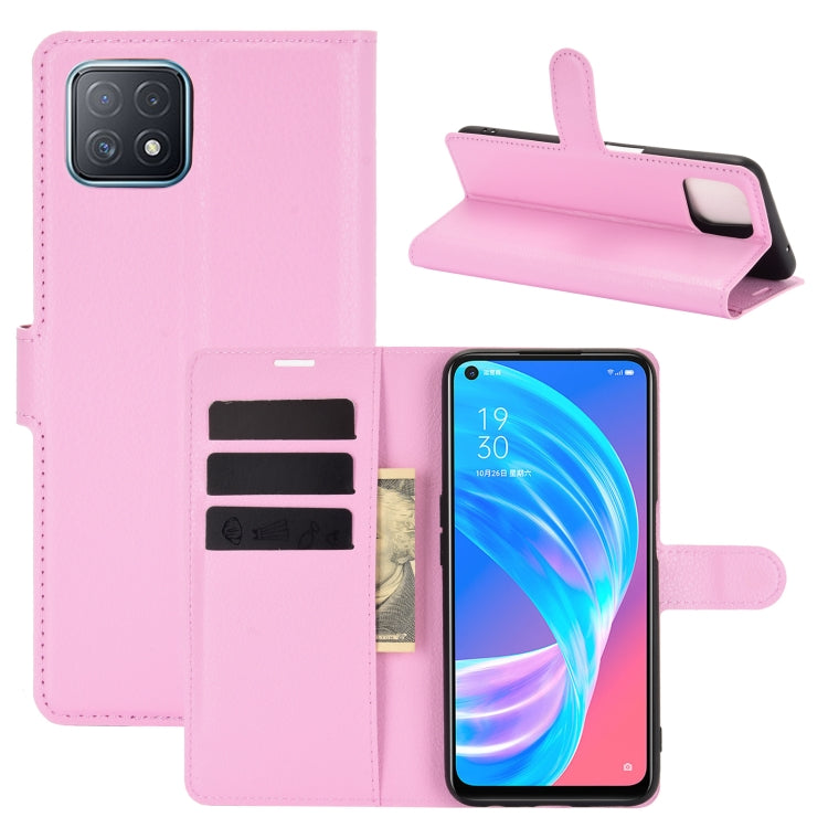 For OPPO A72 / A73 5G Litchi Texture Horizontal Flip Protective Case with Holder & Card Slots & Wallet, For OPPO A72 / A73 5G