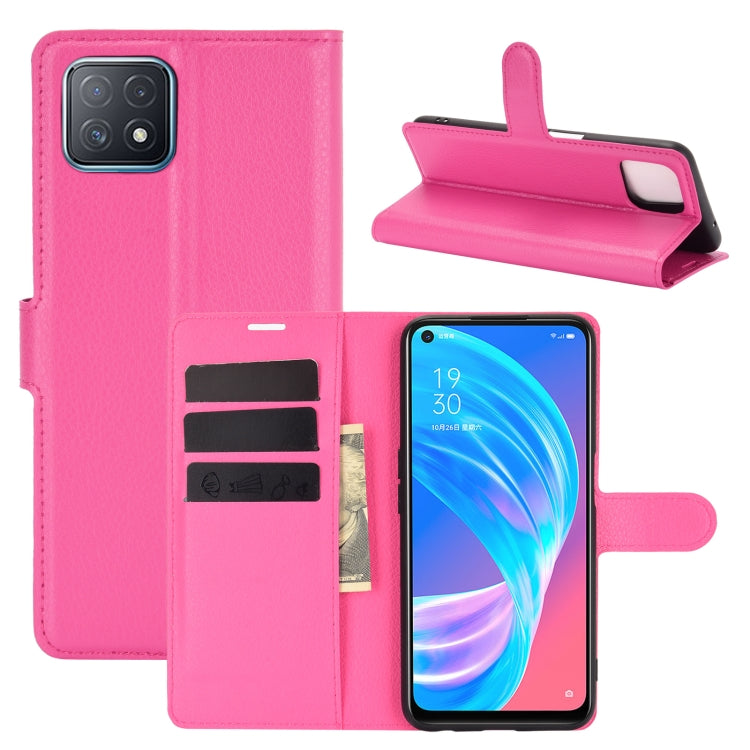 For OPPO A72 / A73 5G Litchi Texture Horizontal Flip Protective Case with Holder & Card Slots & Wallet, For OPPO A72 / A73 5G