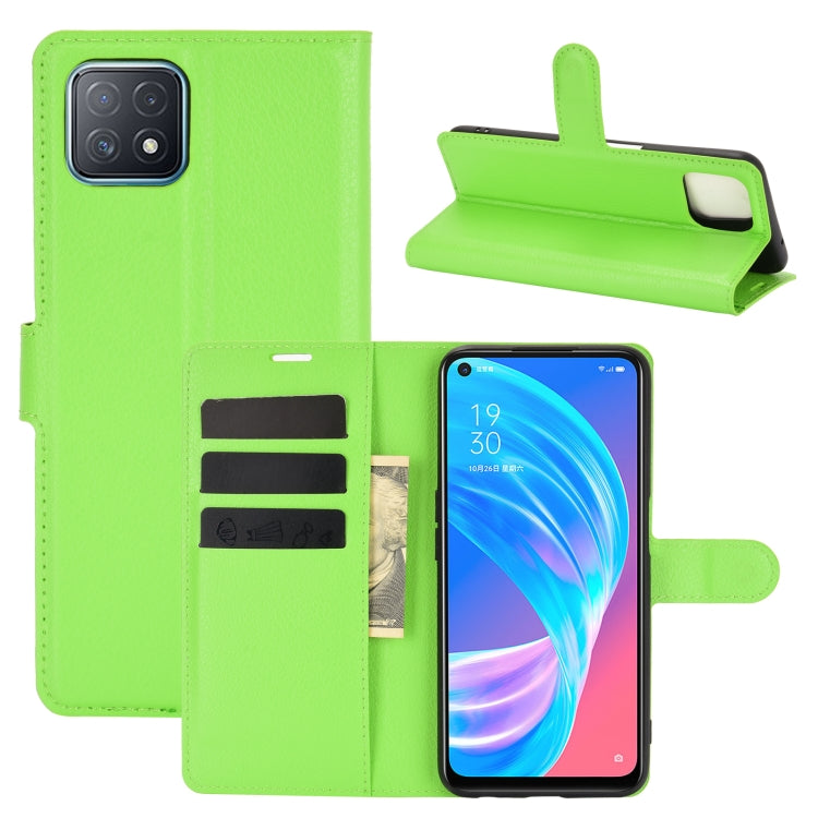 For OPPO A72 / A73 5G Litchi Texture Horizontal Flip Protective Case with Holder & Card Slots & Wallet, For OPPO A72 / A73 5G