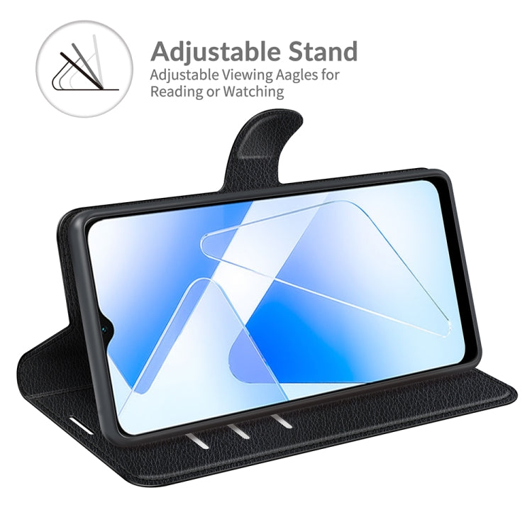 For OPPO A55 5G Litchi Texture Horizontal Flip Protective Case with Holder &amp; Card Slots &amp; Wallet, For OPPO A55 5G