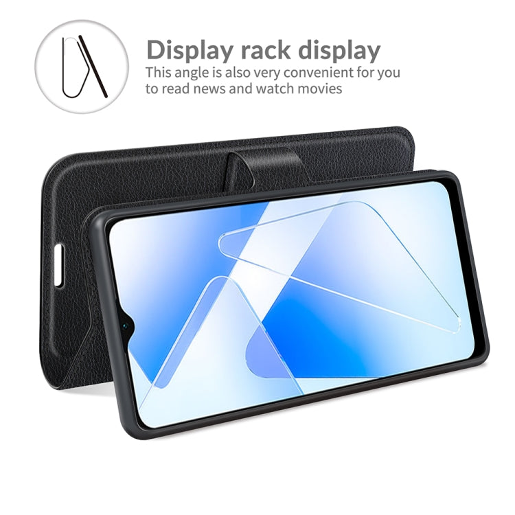 For OPPO A55 5G Litchi Texture Horizontal Flip Protective Case with Holder &amp; Card Slots &amp; Wallet, For OPPO A55 5G