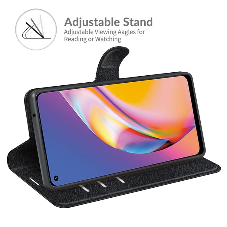 For OPPO A94 4G / F19 Pro / Reno 5 Lite Litchi Texture Horizontal Flip Protective Case with Holder &amp; Card Slots &amp; Wallet, For OPPO A94 4G