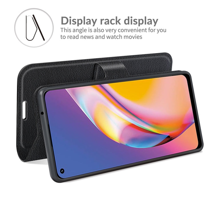 For OPPO A94 4G / F19 Pro / Reno 5 Lite Litchi Texture Horizontal Flip Protective Case with Holder & Card Slots & Wallet, For OPPO A94 4G