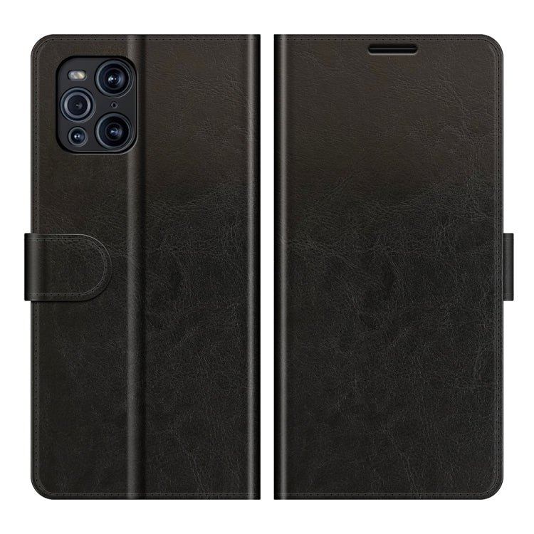 For OPPO Find X3 Pro / Find X3 R64 Texture Single Horizontal Flip Protective Case with Holder & Card Slots & Wallet& Photo Frame, For OPPO Find X3 Pro