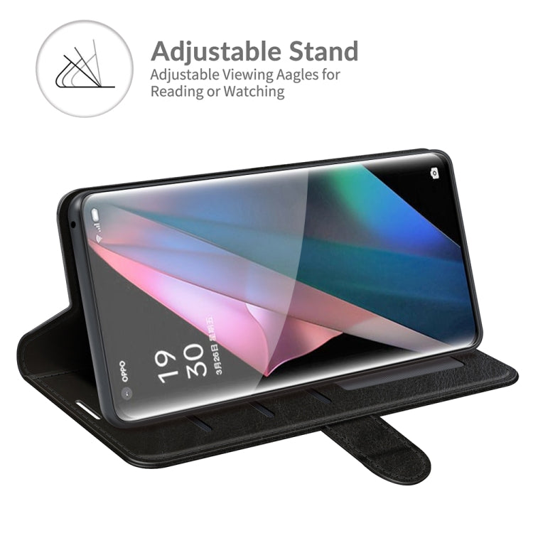 For OPPO Find X3 Pro / Find X3 R64 Texture Single Horizontal Flip Protective Case with Holder & Card Slots & Wallet& Photo Frame, For OPPO Find X3 Pro