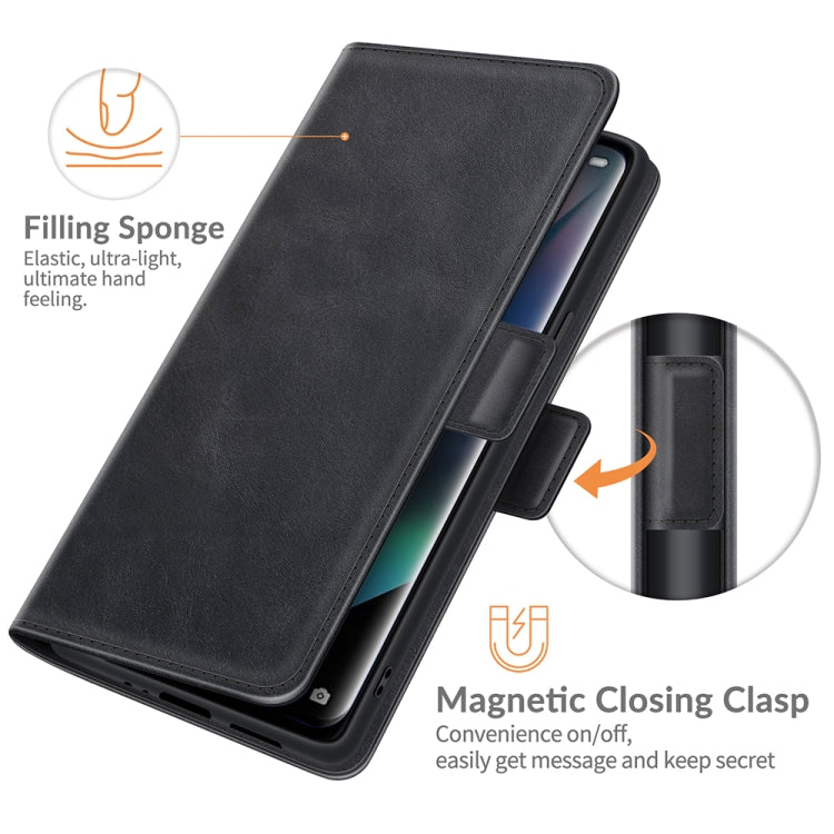 For OPPO Find X3 Pro / Find X3 Dual-side Magnetic Buckle Horizontal Flip Leather Case with Holder & Card Slots & Wallet, For OPPO Find X3 Pro