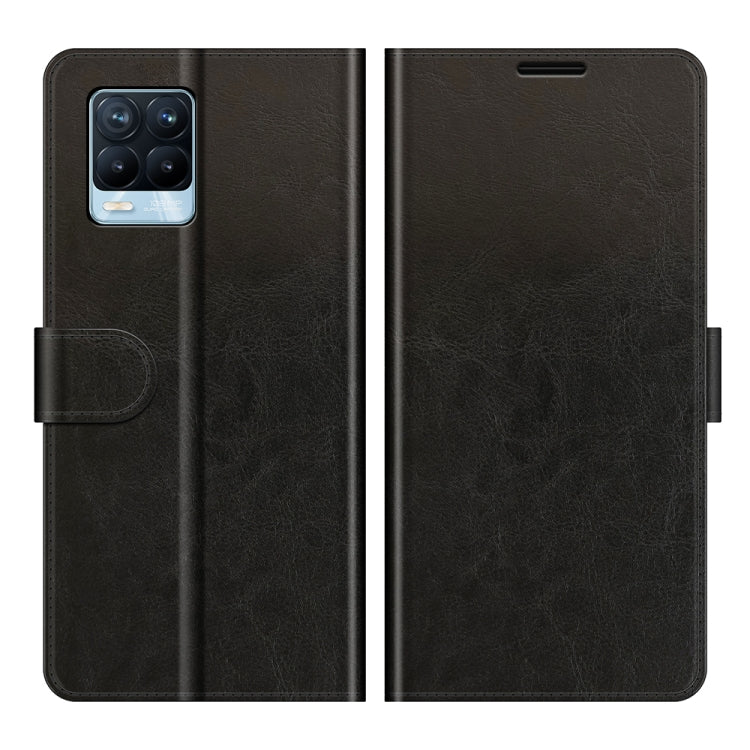For OPPO Realme 8 / 8 Pro 4G R64 Texture Single Horizontal Flip Protective Case with Holder & Card Slots & Wallet& Photo Frame, For OPPO Realme 8